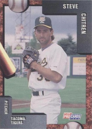 1992 Fleer ProCards Minor League - Steve Chitren #2496