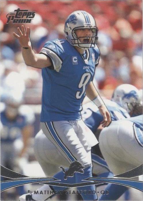 2012 Topps Prime Matthew Stafford #113