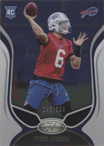 2019 Panini Certified Tyree Jackson #164