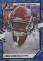 2022 Leaf Pro Set Draft John Metchie III #PSP-JM1