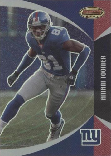 2003 Bowman's Best Amani Toomer #70