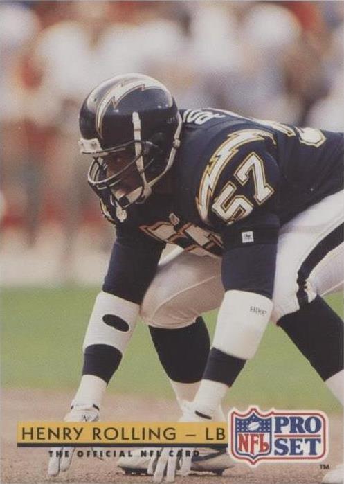 1992 Pro Set Mobil FACT Henry Rolling #312