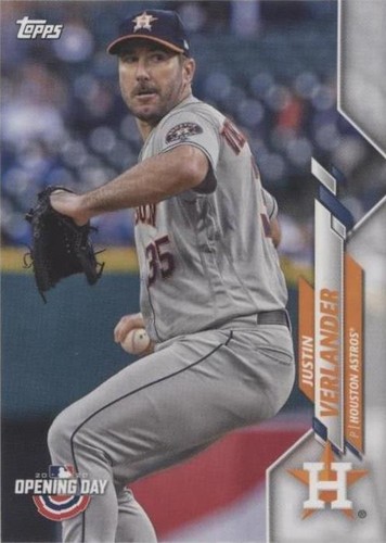 2020 Topps Opening Day - Justin Verlander #65