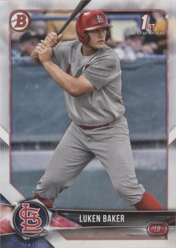 2018 Bowman Draft - Luken Baker #BD-109