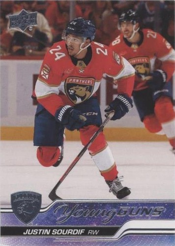 2023-24 Upper Deck Series 2 - Justin Sourdif #471