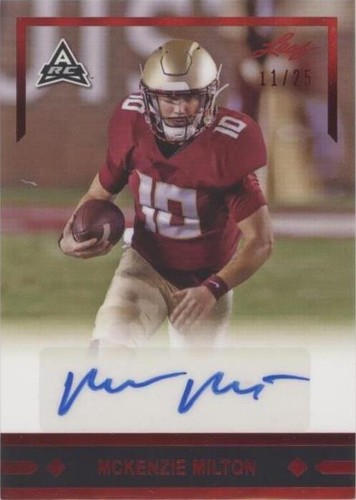 2021 Leaf Memories McKenzie Milton #GLR-MM2