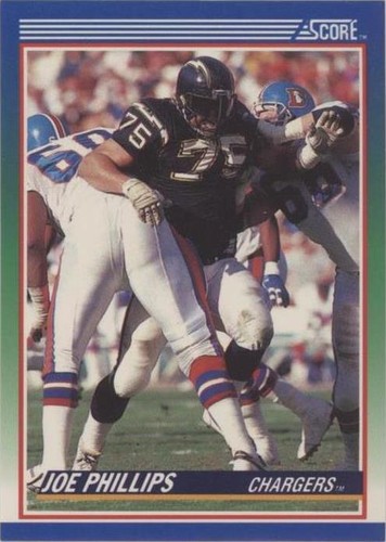 1990 Score Joe Phillips #36