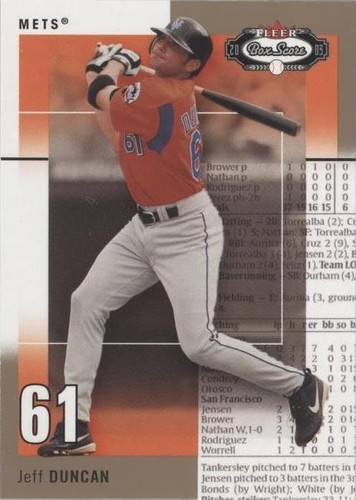 2003 Fleer Box Score - Jeff Duncan #124
