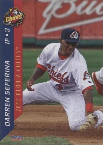 2015 Choice Peoria Chiefs - Darren Seferina #24