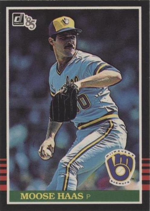 1985 Donruss - Moose Haas #473