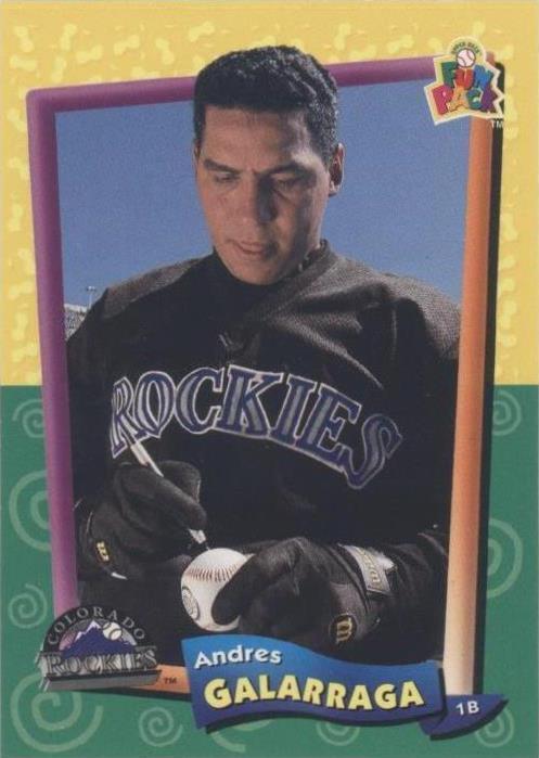 Upper Deck Fun Pack 1994 - Andrés Galarraga #14