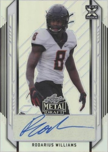 2021 Leaf Metal Draft Rodarius Williams #BA-RW2