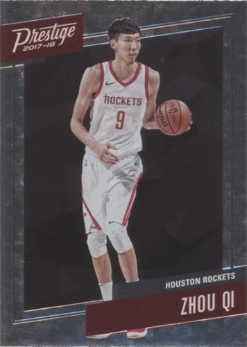 2017-18 Panini Prestige - Zhou Qi #49