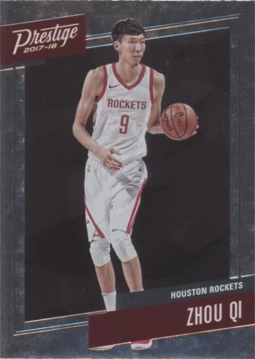 2017-18 Panini Prestige - Zhou Qi #49