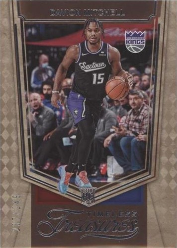 2021-22 Panini Chronicles - Davion Mitchell #444