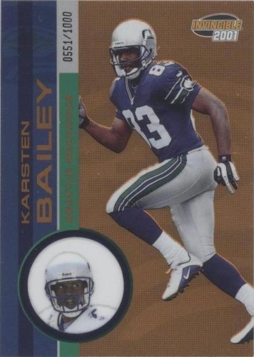 2001 Pacific Invincible Karsten Bailey #223
