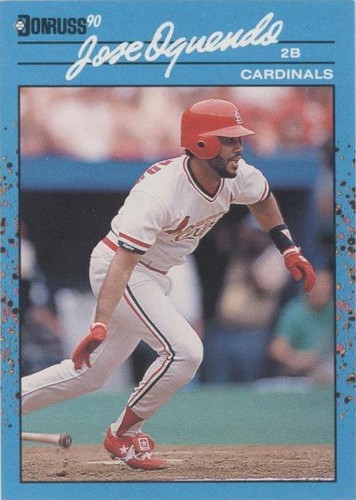 1990 Donruss Best of the National League - Jose Oquendo #108