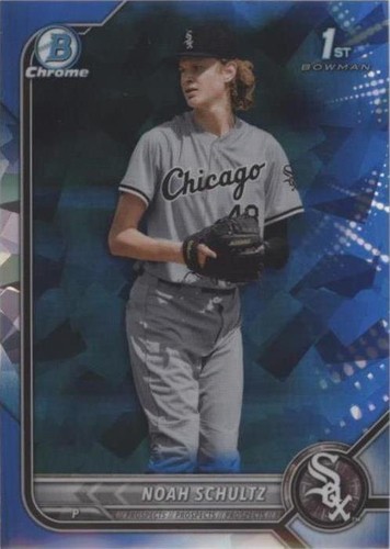 2022 Bowman Chrome Draft Sapphire Edition - Noah Schultz #BDC-56