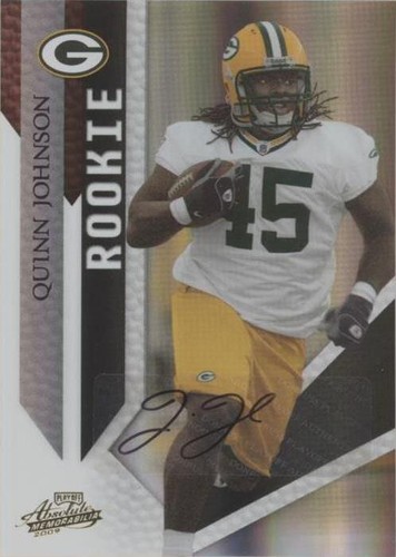 2009 Playoff Absolute Memorabilia Quinn Johnson #179