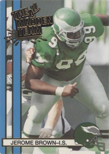 1990 Action Packed The All-Madden Team Jerome Brown #40