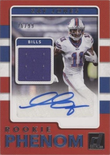 2017 Panini Donruss Zay Jones #RPJ-ZJ