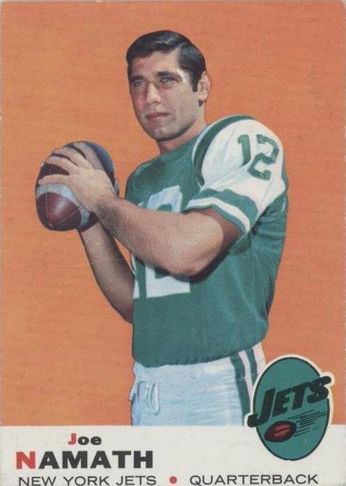 Topps Joe Namath #100 1969