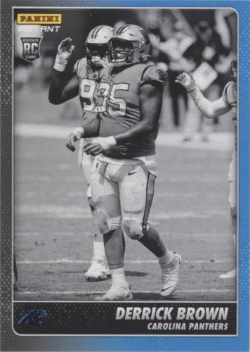 2020 Panini Instant NFL Derrick Brown #BW6