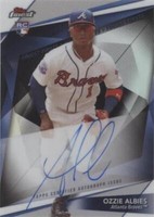 2018 Topps Finest - Ozzie Albies #FFA-OA
