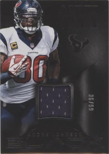2013 Panini Black Andre Johnson #26