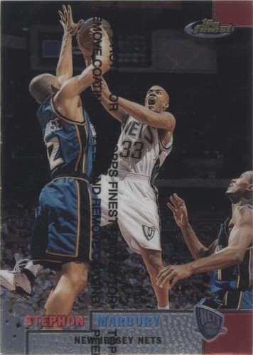 1999-00 Topps Finest - Stephon Marbury #93