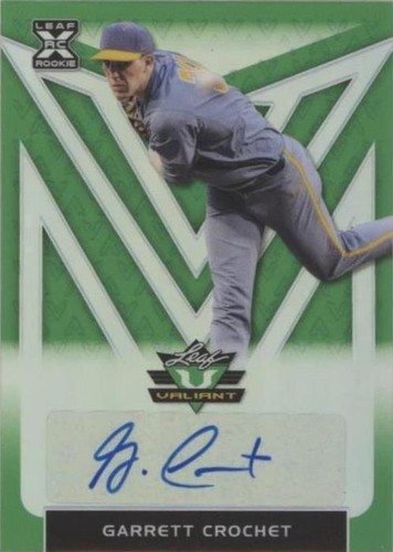 2020 Leaf Valiant - Garrett Crochet #BA-GC1