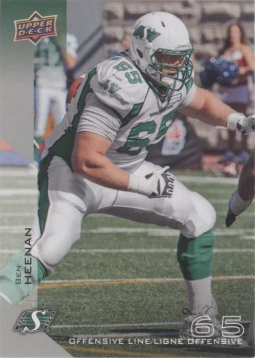 2014 Upper Deck CFL Ben Heenan #70