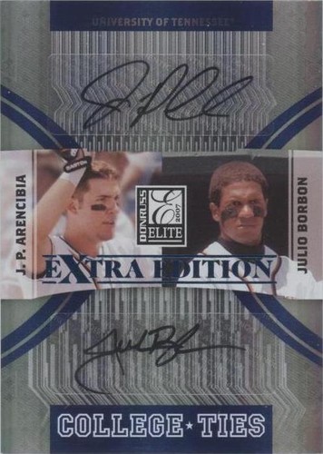 2007 Donruss Elite Extra Edition - J.P. Arencibia Julio Borbon #CT-3
