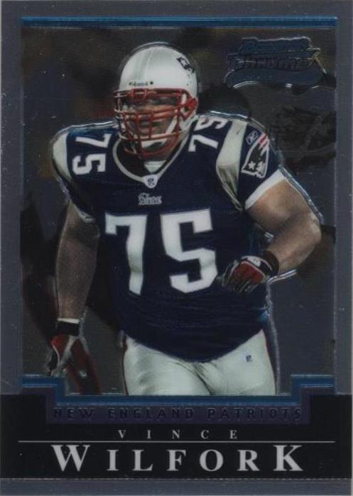 2004 Bowman Chrome Vince Wilfork #133
