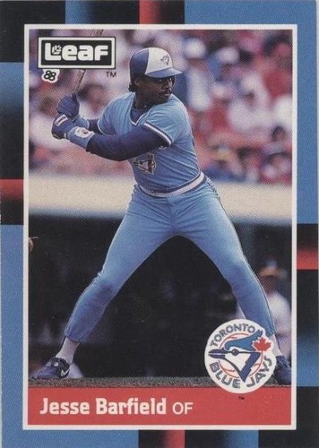 1988 Leaf Canadian - Jesse Barfield #225