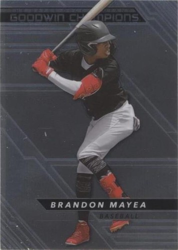 2022 Upper Deck Goodwin Champions - Brando Mayea #P24