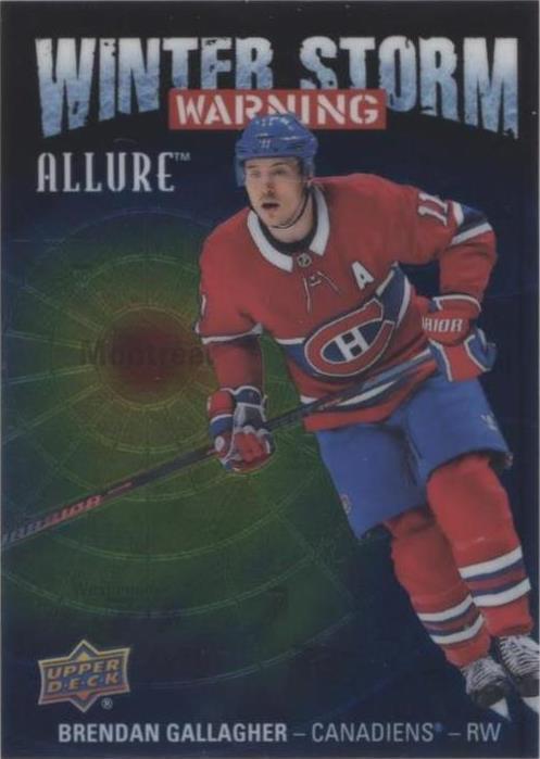 2019-20 Upper Deck Allure - Brendan Gallagher #WSW-11