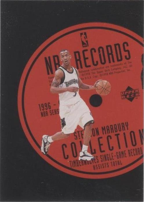 Cubierta superior 1997-98 - Stephon Marbury #RC16