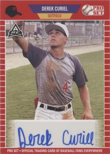 2021 Leaf Pro Set Baseball Blaster - Derek Curiel #PS-DC1