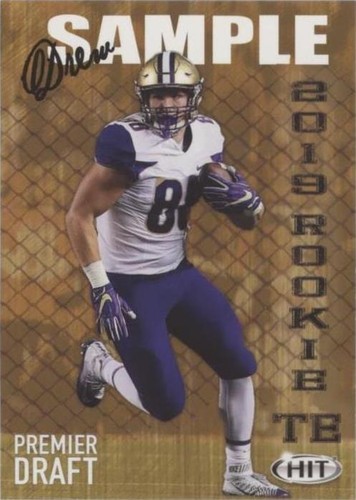 2019 Sage Hit Premier Draft Drew Sample #72