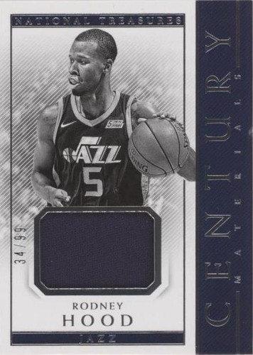 2017-18 Panini National Treasures - Rodney Hood #CTM-98