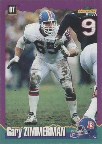1994 Score Gary Zimmerman #183