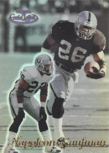 1999 Topps Gold Label Napoleon Kaufman #29