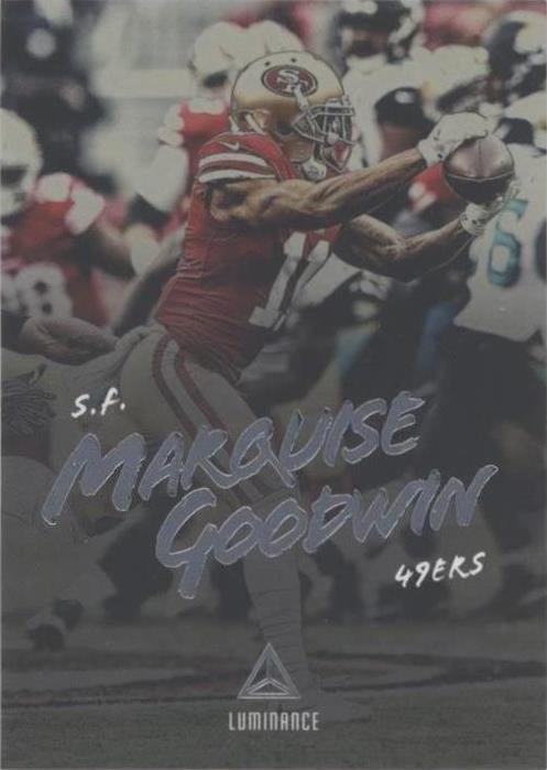 2018 Panini Luminance Marquise Goodwin #3