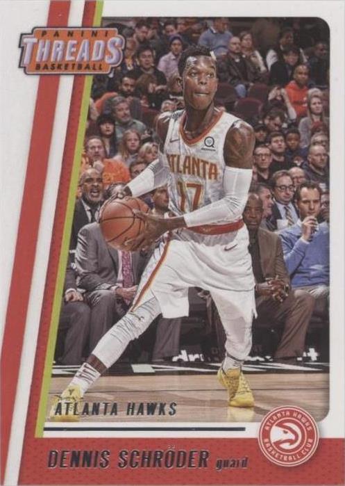 2017-18 Panini Threads - Dennis Schroder #6
