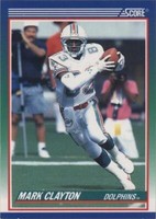 1990 Score 100 Hottest Players Mark Clayton #94
