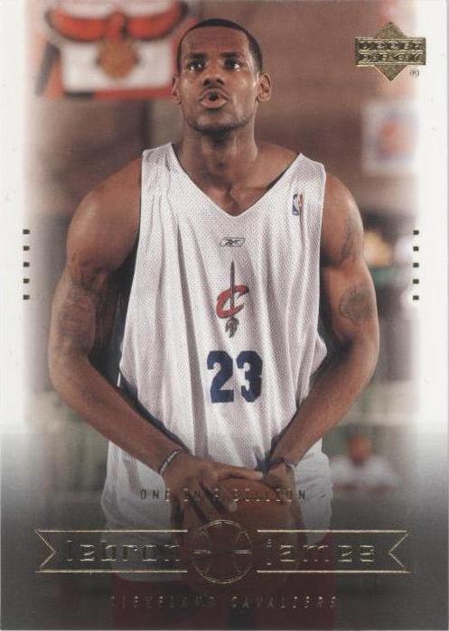 2003-04 cubierta superior - LeBron James #10