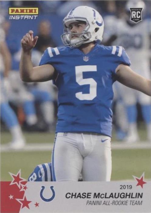 2019 Panini Instant NFL Chase Mclaughlin #23