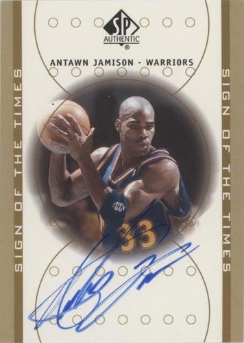 2000-01 SP Authentic - Antawn Jamison #AJ