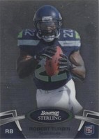 2012 Bowman Sterling Robert Turbin #85